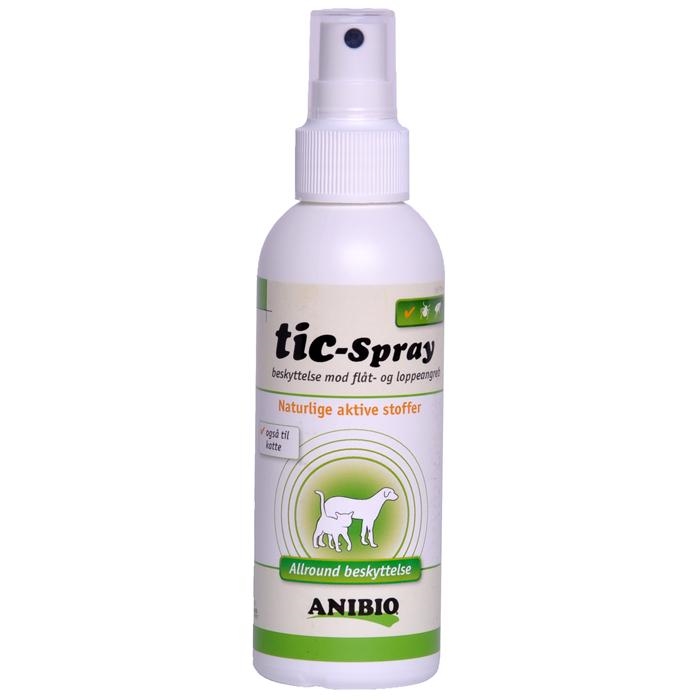 ANIBIO Tic-Spray 150 ml, Mod lopper og flåter